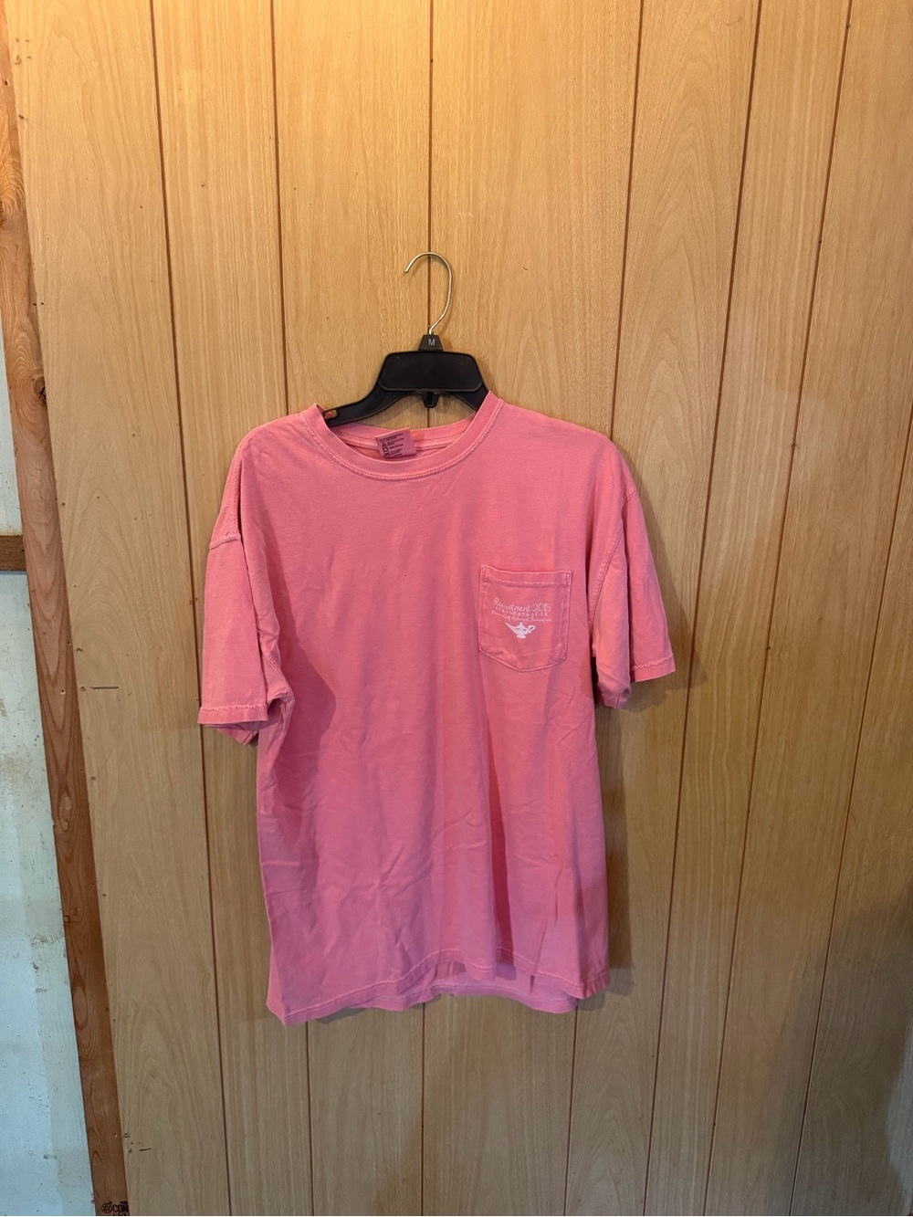 Panhellenic Classic Pocket Tee - Pink